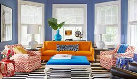 rich colours perfectly complement with white